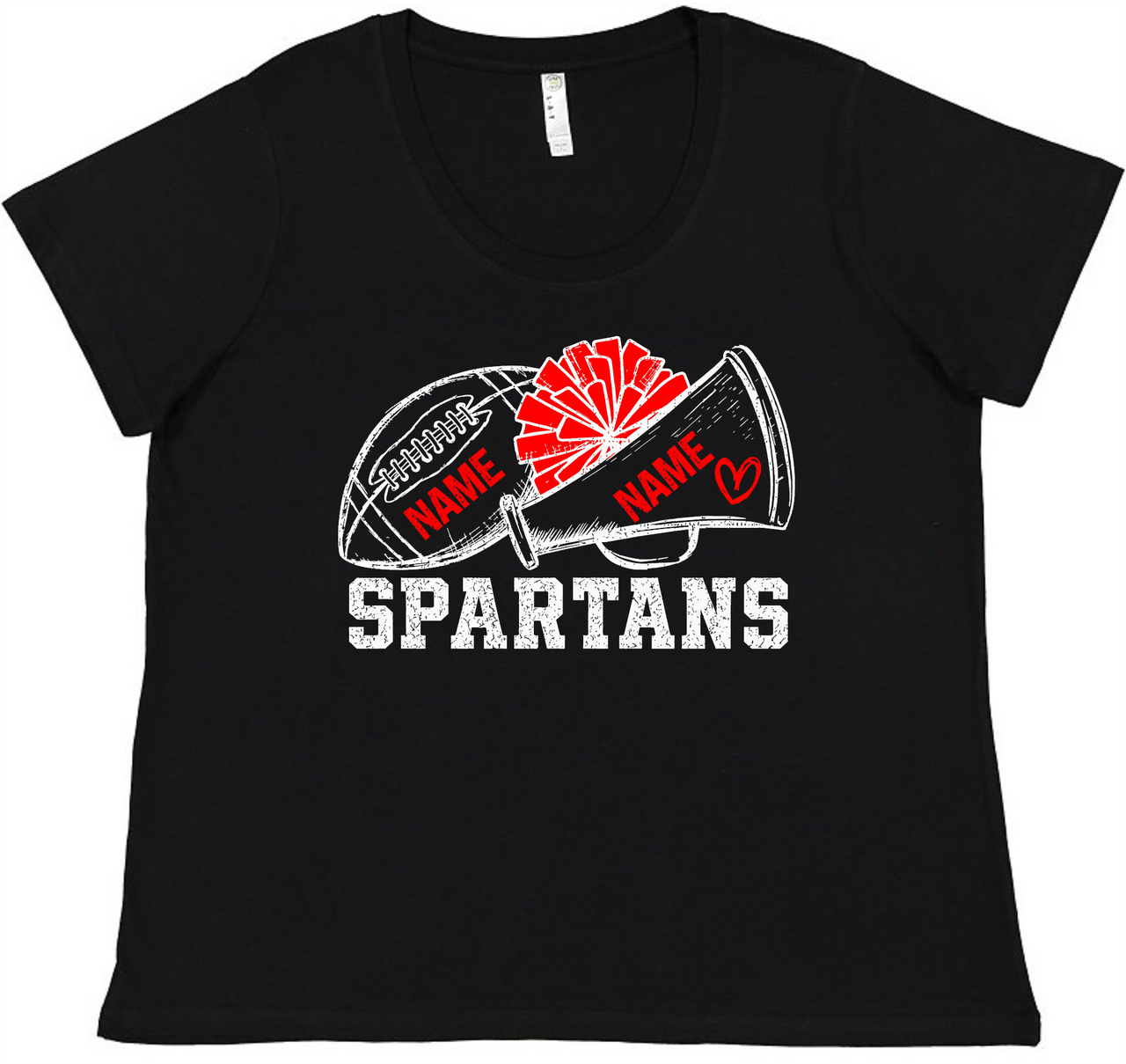 Football/Cheer Ladies Tee