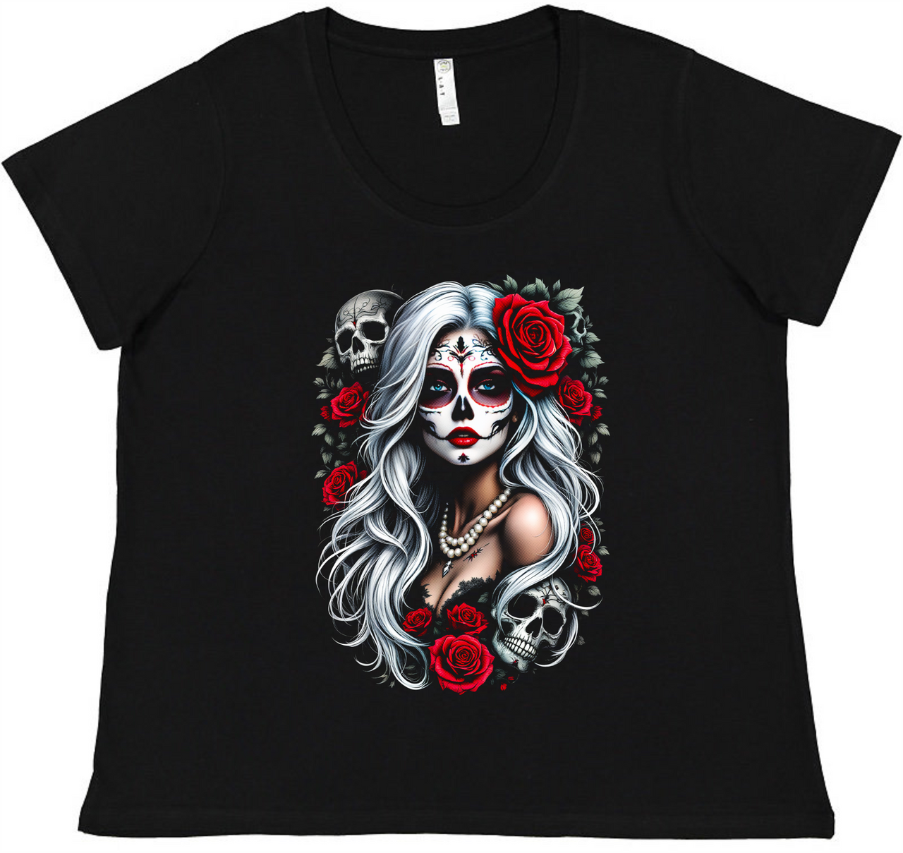 Goth Valentines Ladies Tee