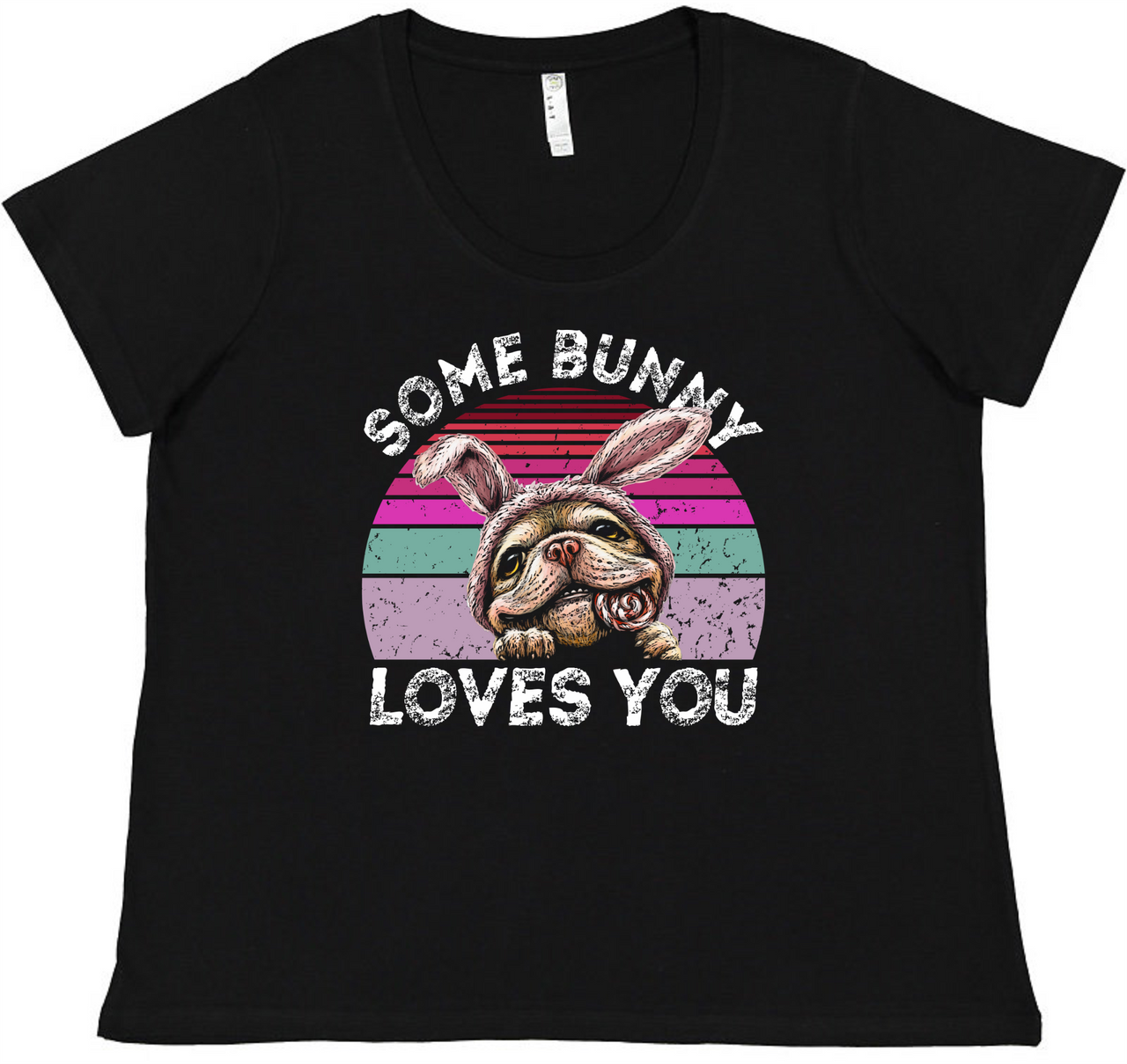 Some Bunny loves me Ladies Tee