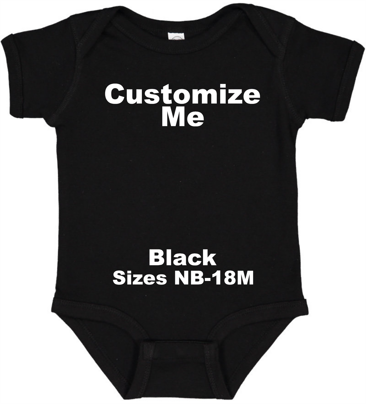 Infant Black Bodysuit