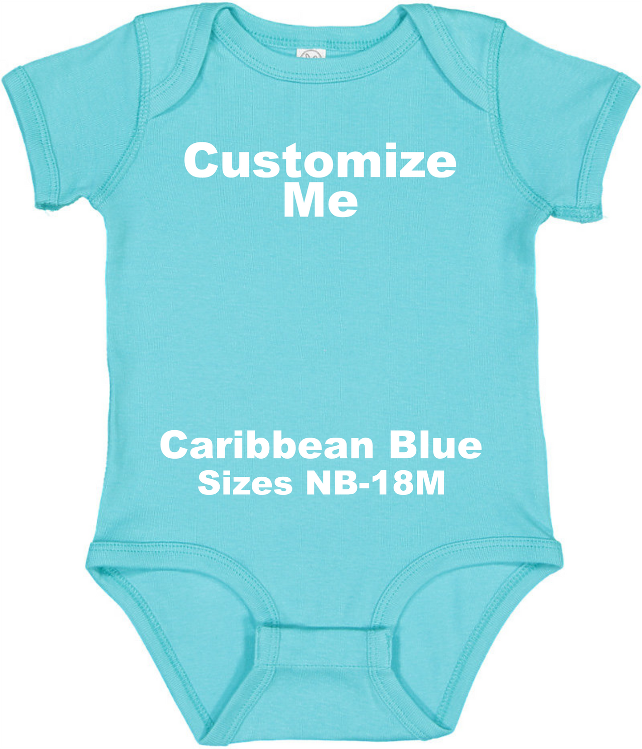 Infant Caribbean Blue Bodysuit