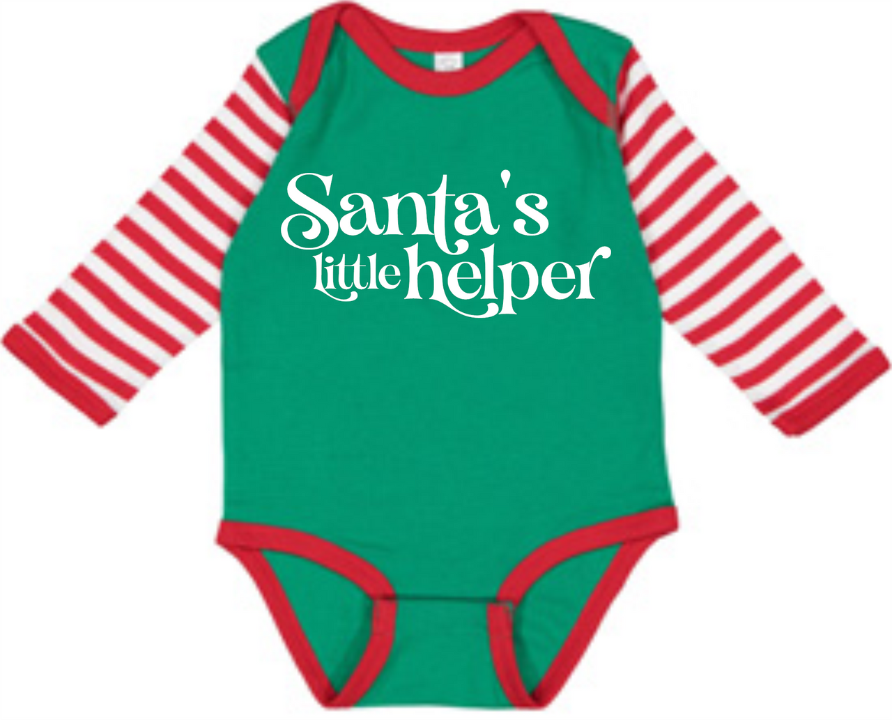 Santa's Helper Infant Bodysuit
