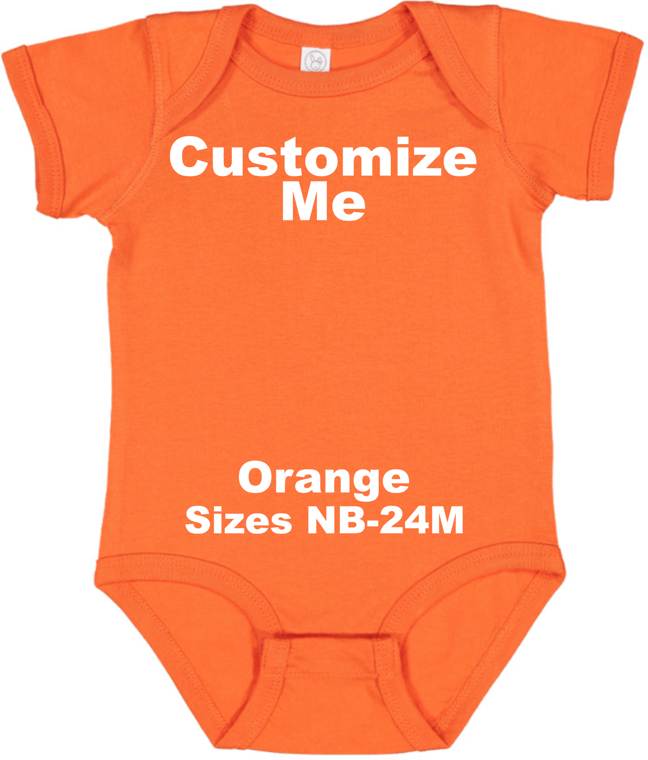 Infant Orange Bodysuit