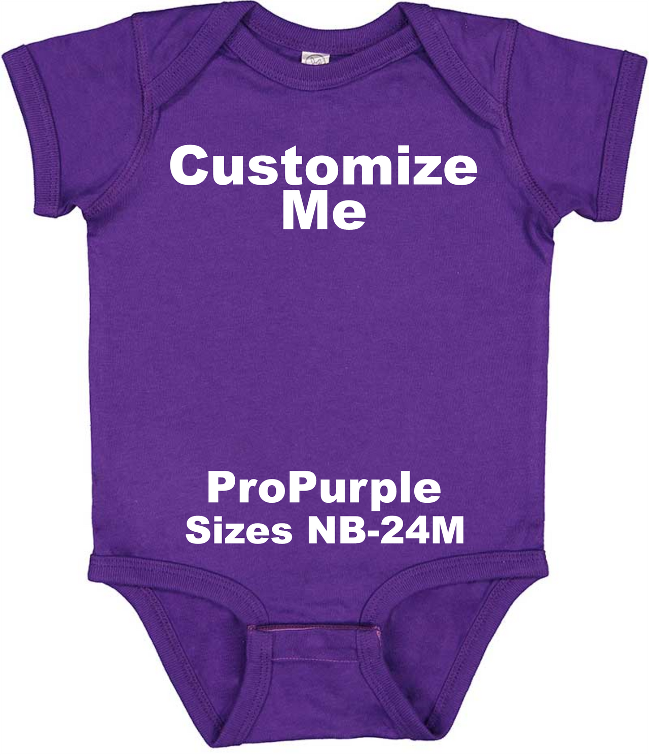 Infant Purple Bodysuit