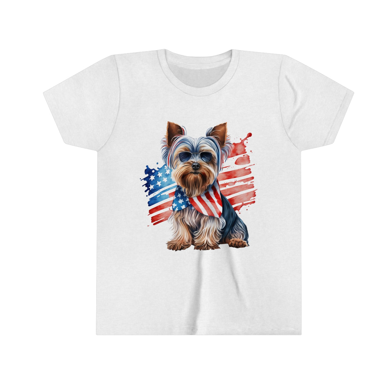 4th of July Youth Tee Ash S Kids clothes by Printify | Akron Pride Custom Tees