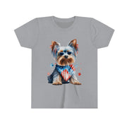 4th of July Youth Tee Athletic Heather S Kids clothes by Printify | Akron Pride Custom Tees