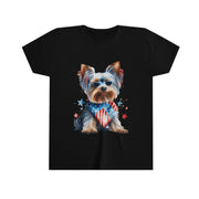 4th of July Youth Tee Black S Kids clothes by Printify | Akron Pride Custom Tees