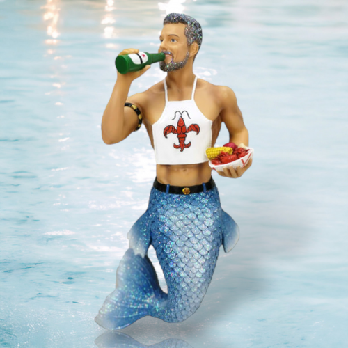 Craw Daddy Merman Ornament