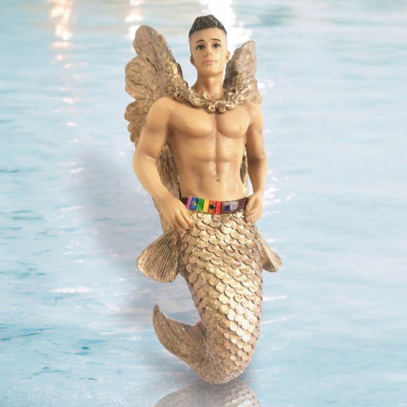 Gaybriel Merman Ornament