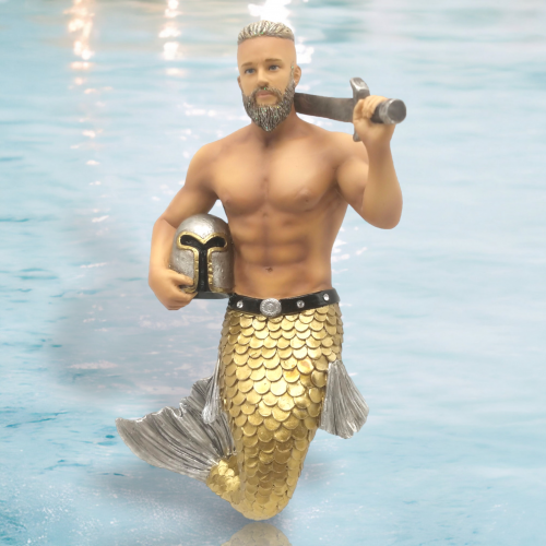 Swordfish Merman Ornament