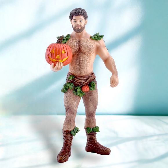 Poke the Bear Pumpkin Patch Bear Ornament