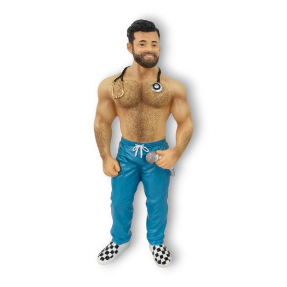 Dr. Hipster Bear Ornament March 2026