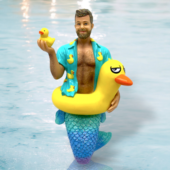 Merman Ornament - Daddy Duckie - Thumbnail 2