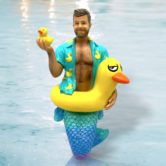 Daddy Duckie 2023 Merman Ornament