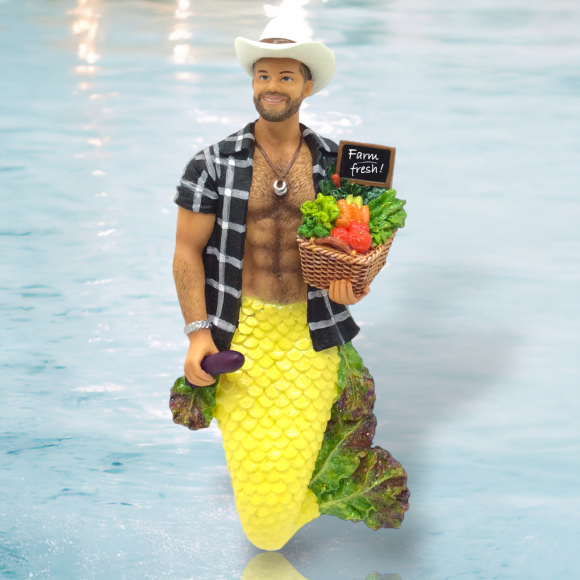 Big N Tasty Merman Ornament