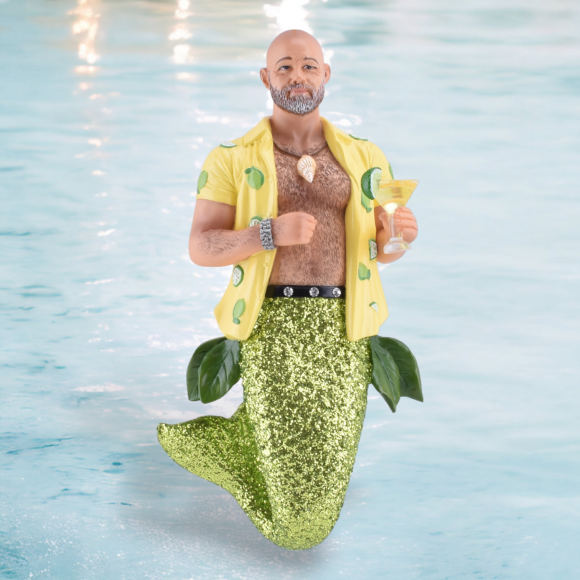 Key Lime Daddy NEW 2024 Merman Ornament