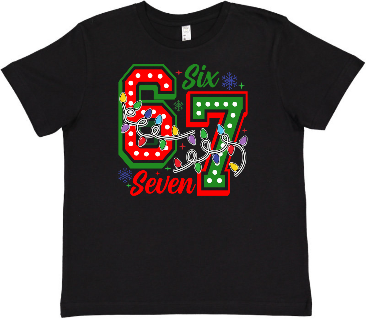 Six Seven Christmas Youth Tee