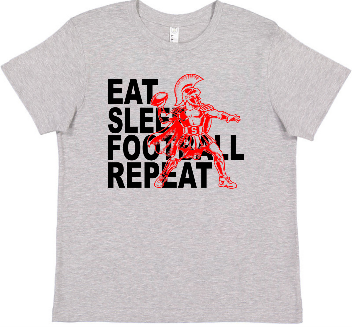 Eat Sleep Footbal Youth Tee