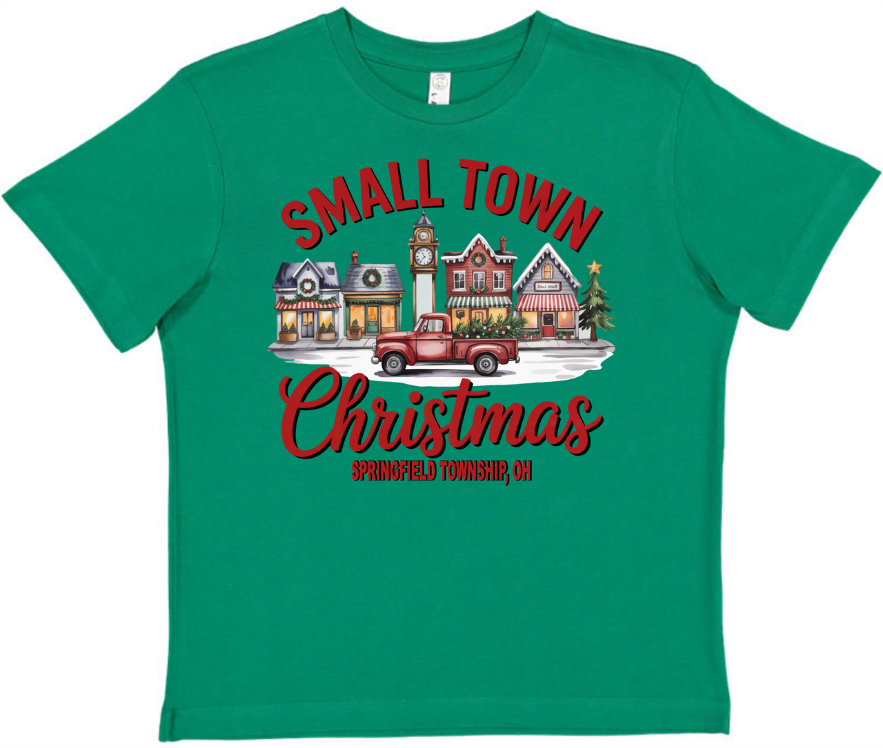 Small Town Christmas Youth Tee