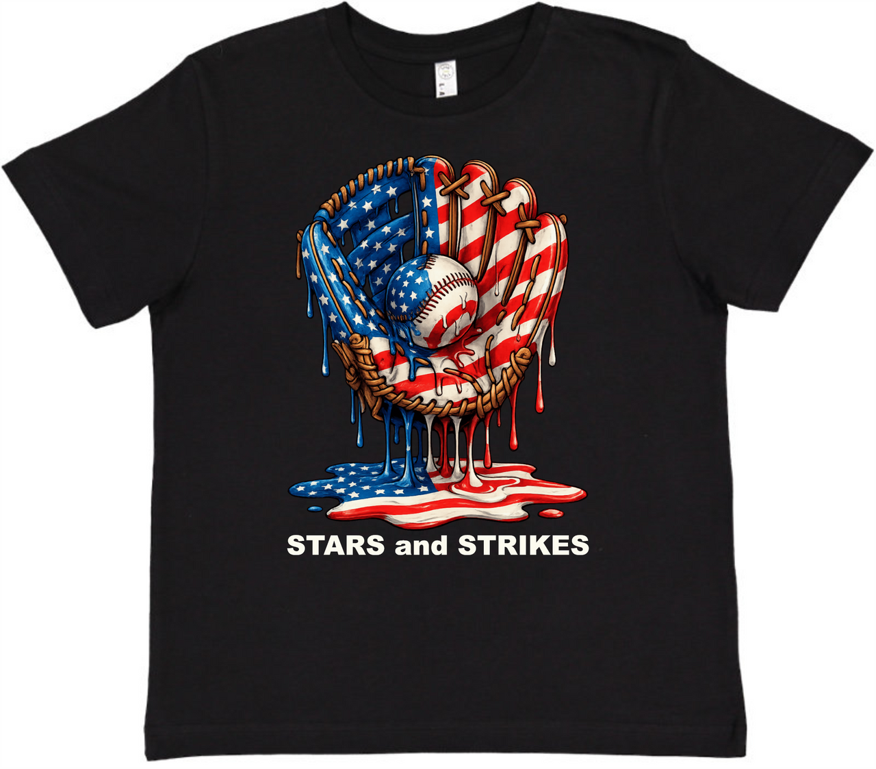 Stars and Strikes Youth Tee