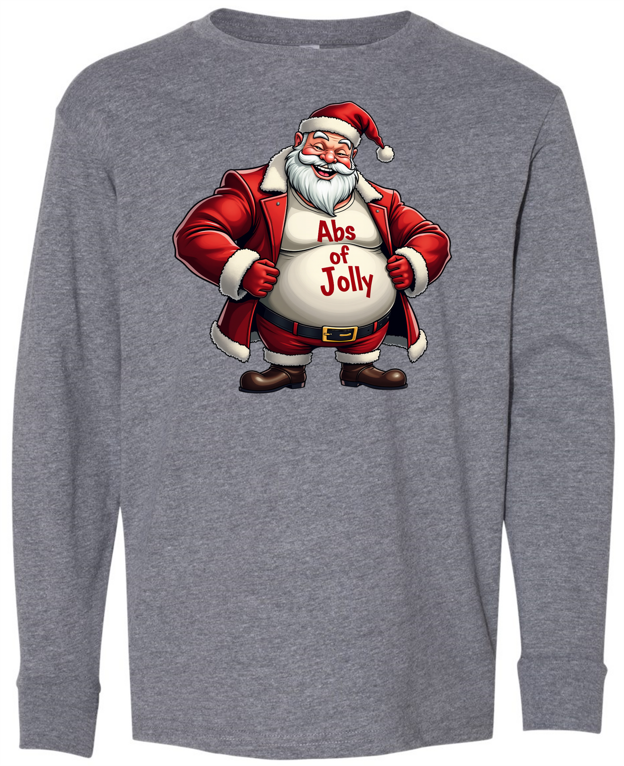 Santa Youth LS Tee