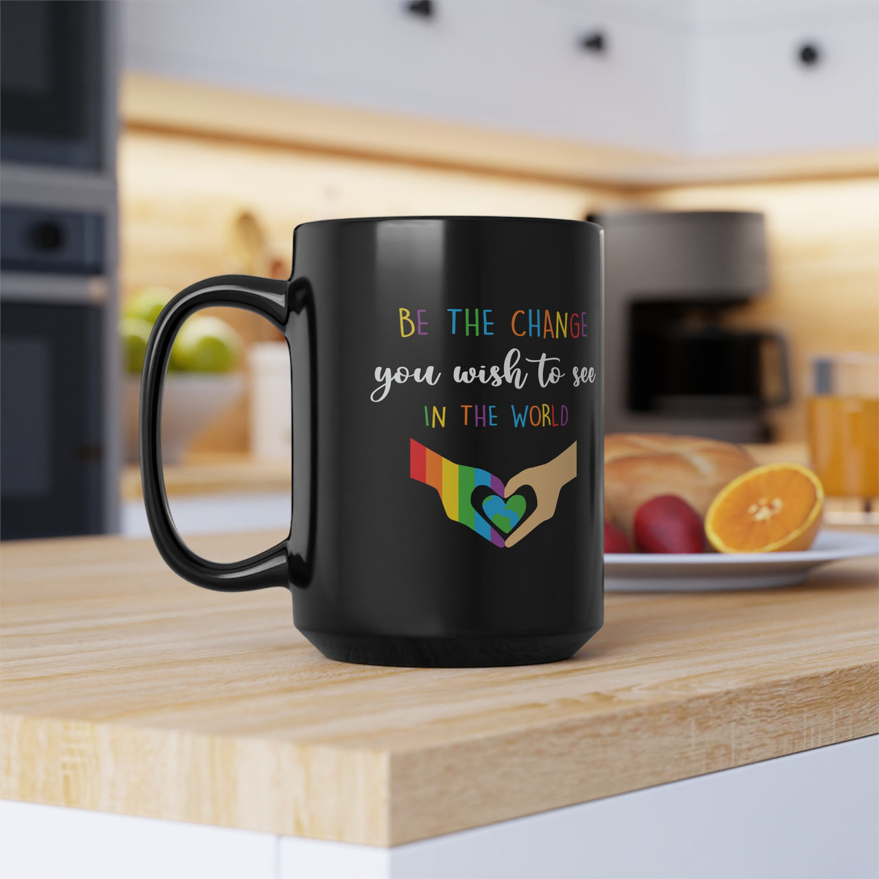 Be the change Pride Mug