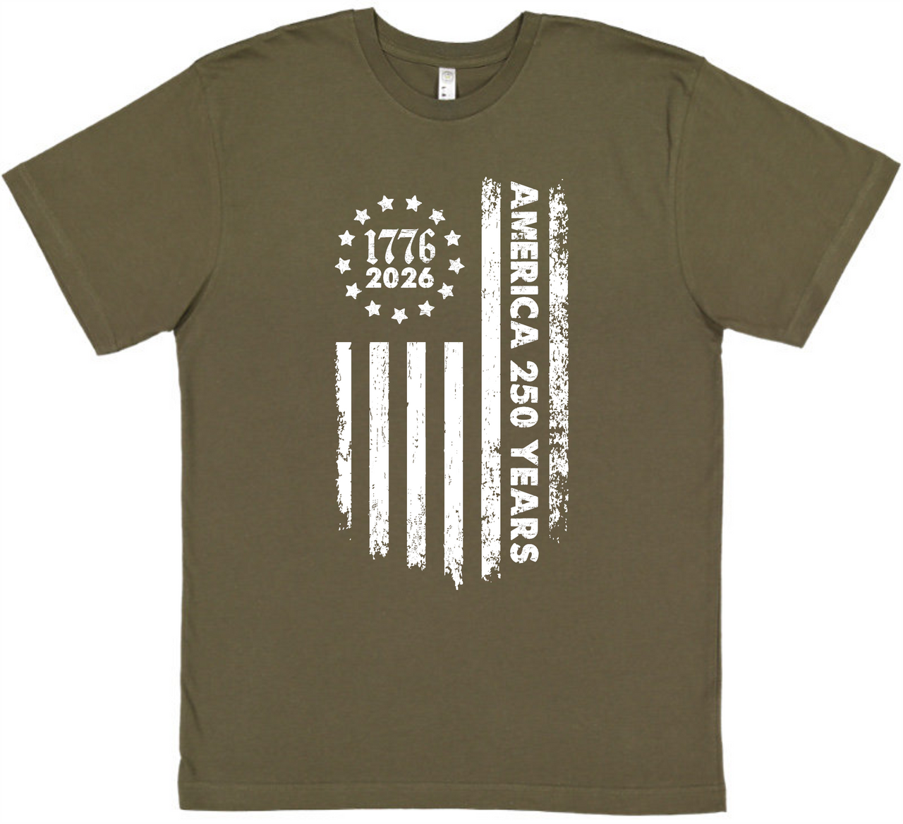 USA Flag 250 Tee