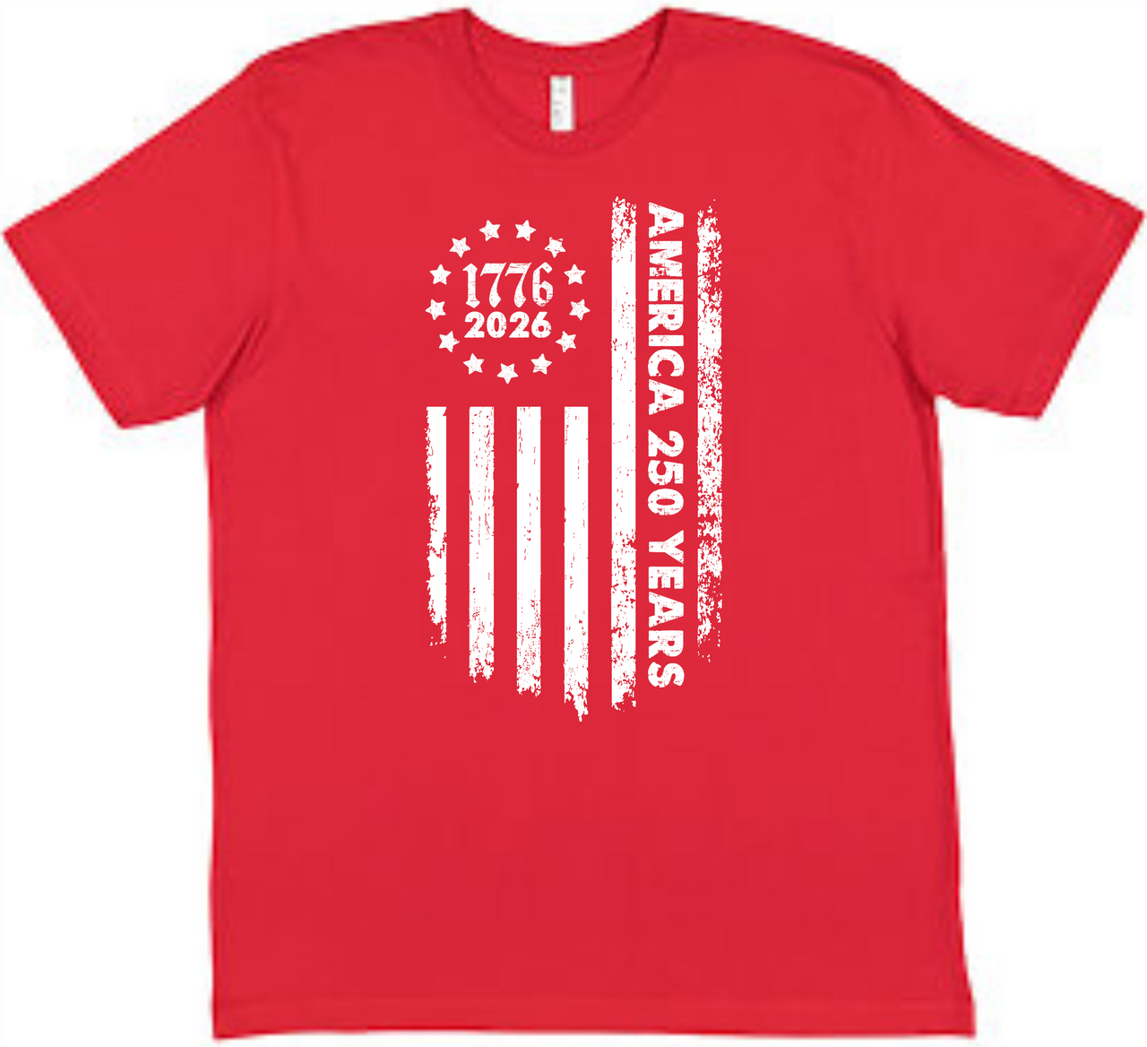 USA Flag 250 Tee