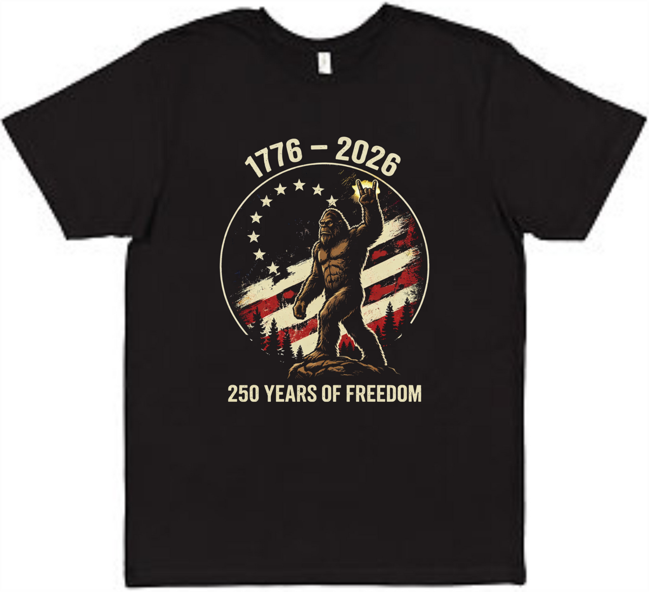 USA Big Foot Tee