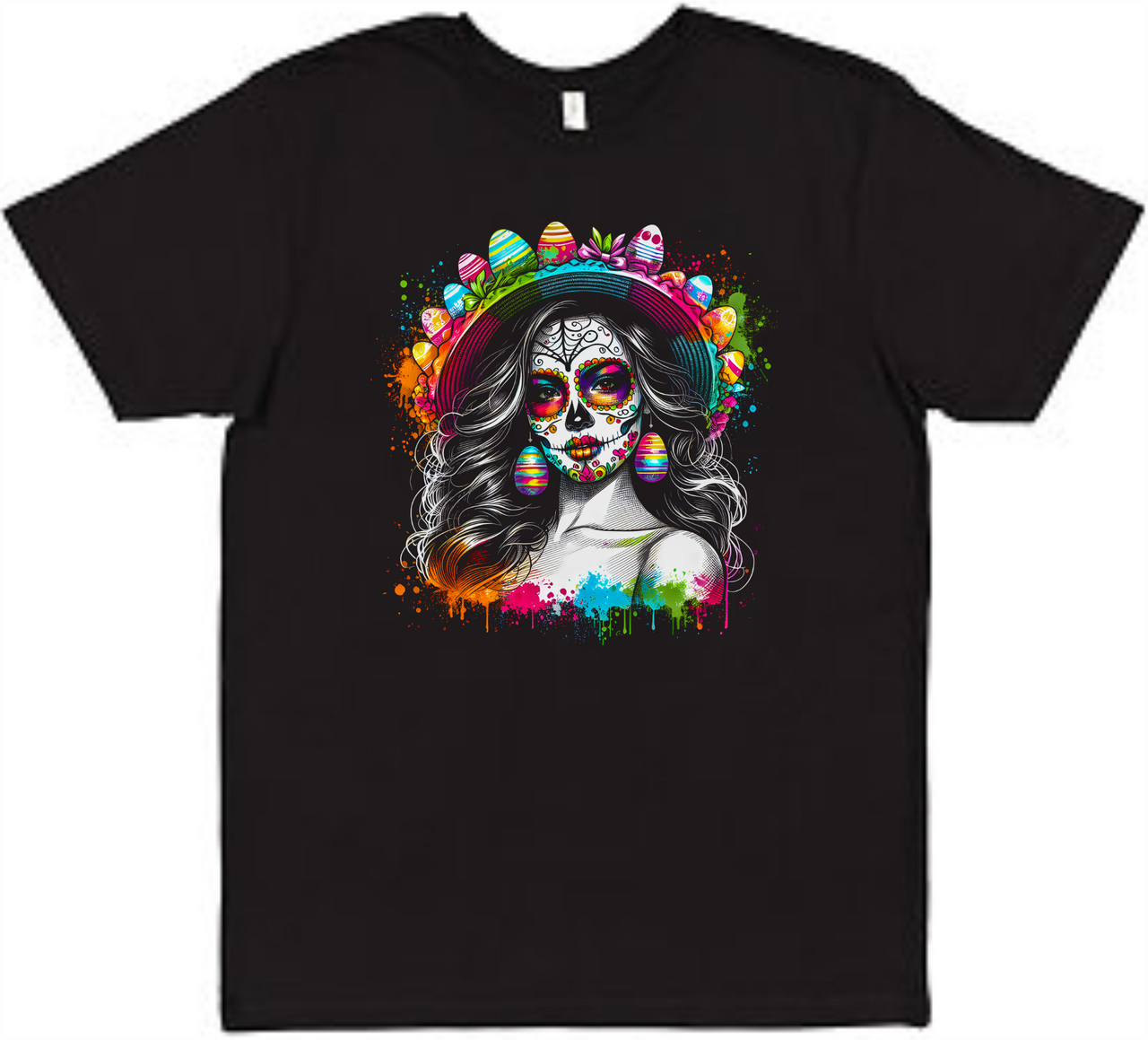 Sugar Skull Easter Tee