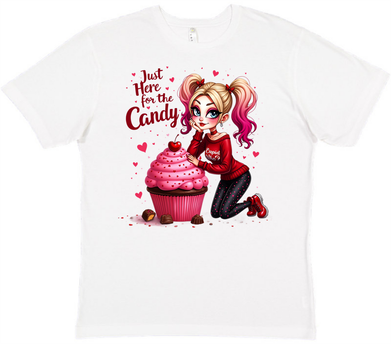 Just here for the Candy Tee