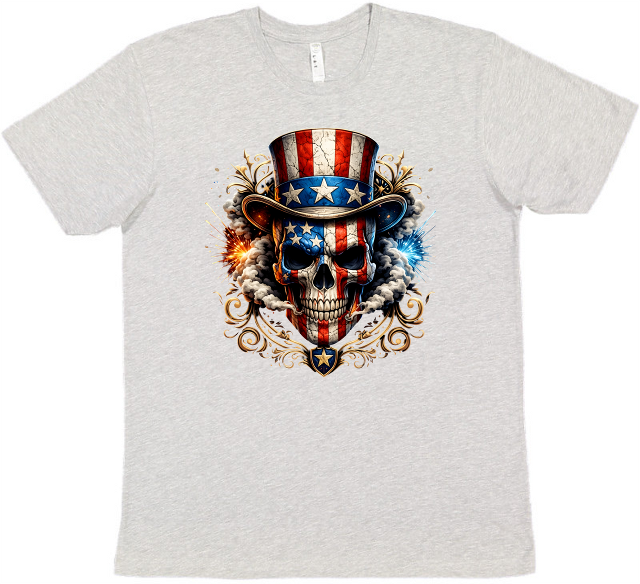 USA Skull Head Tee