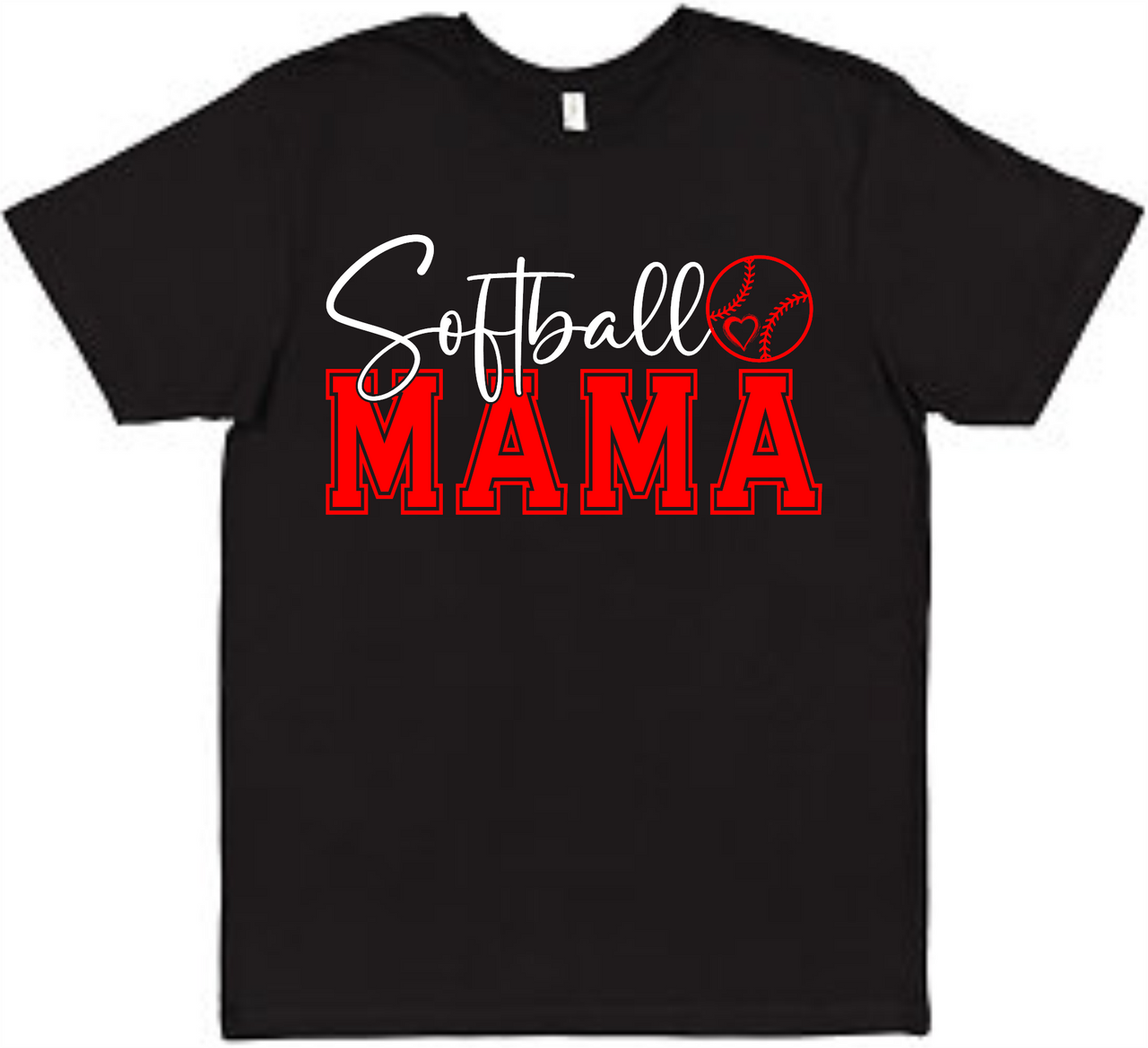 Softball MAMA Tee