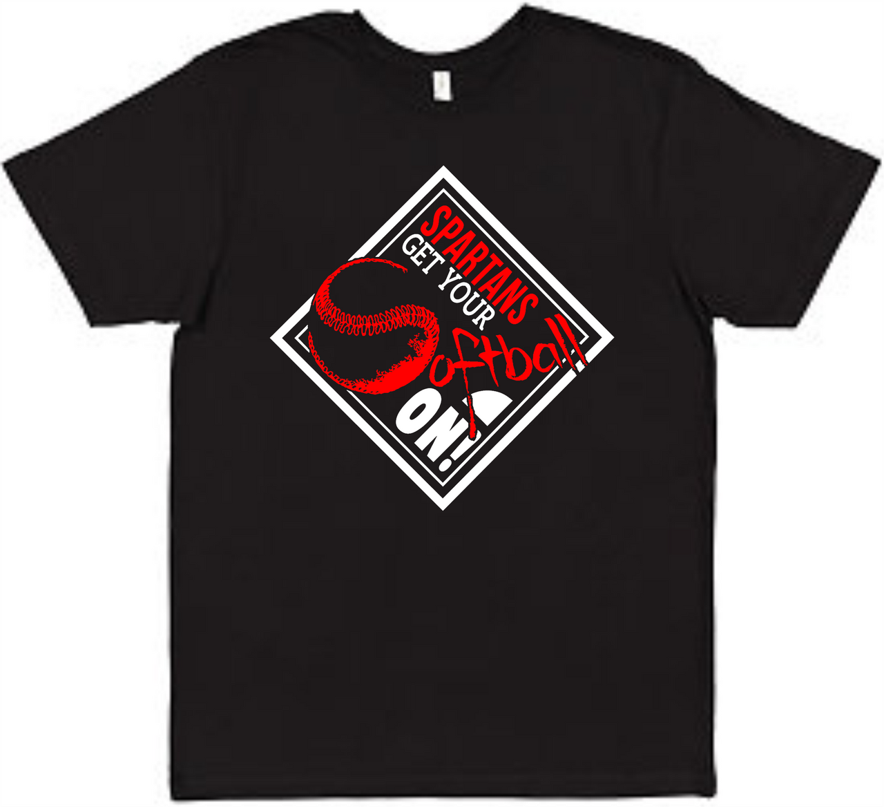 Spartan Softball Tee