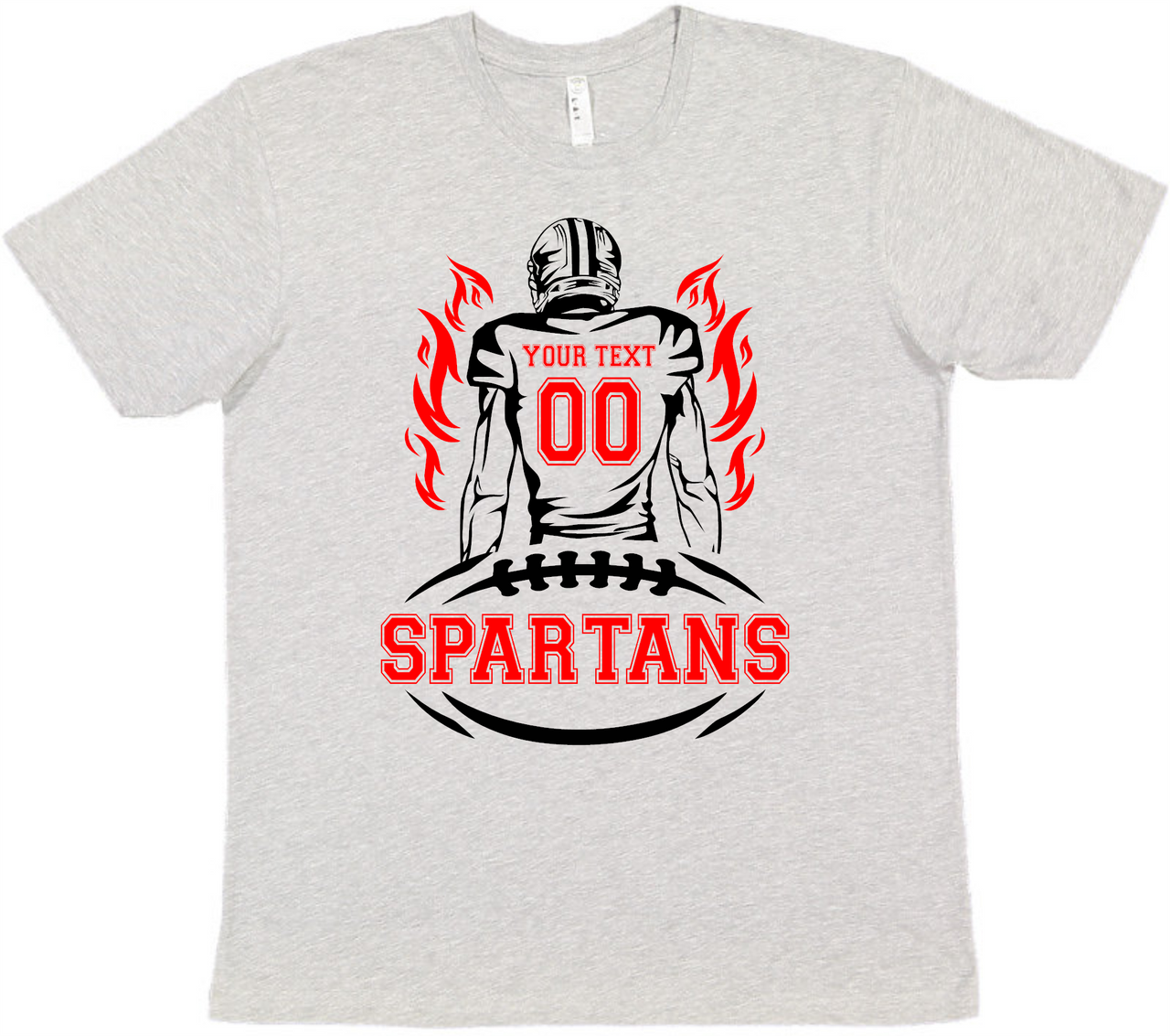 Spartan Football Tee