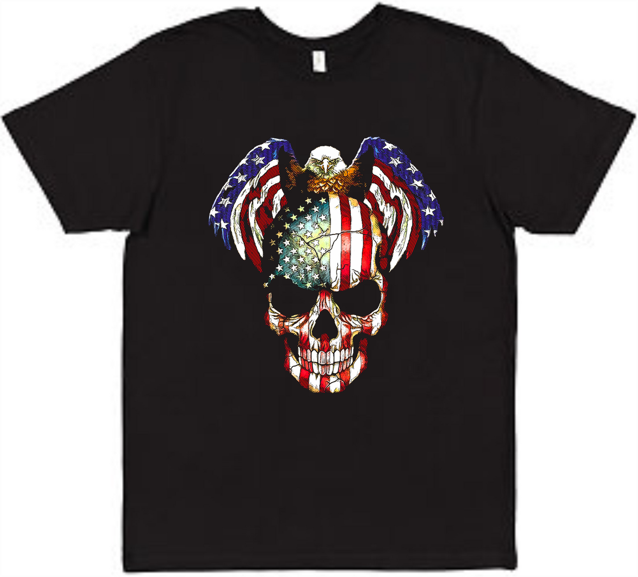 American Skull Tee