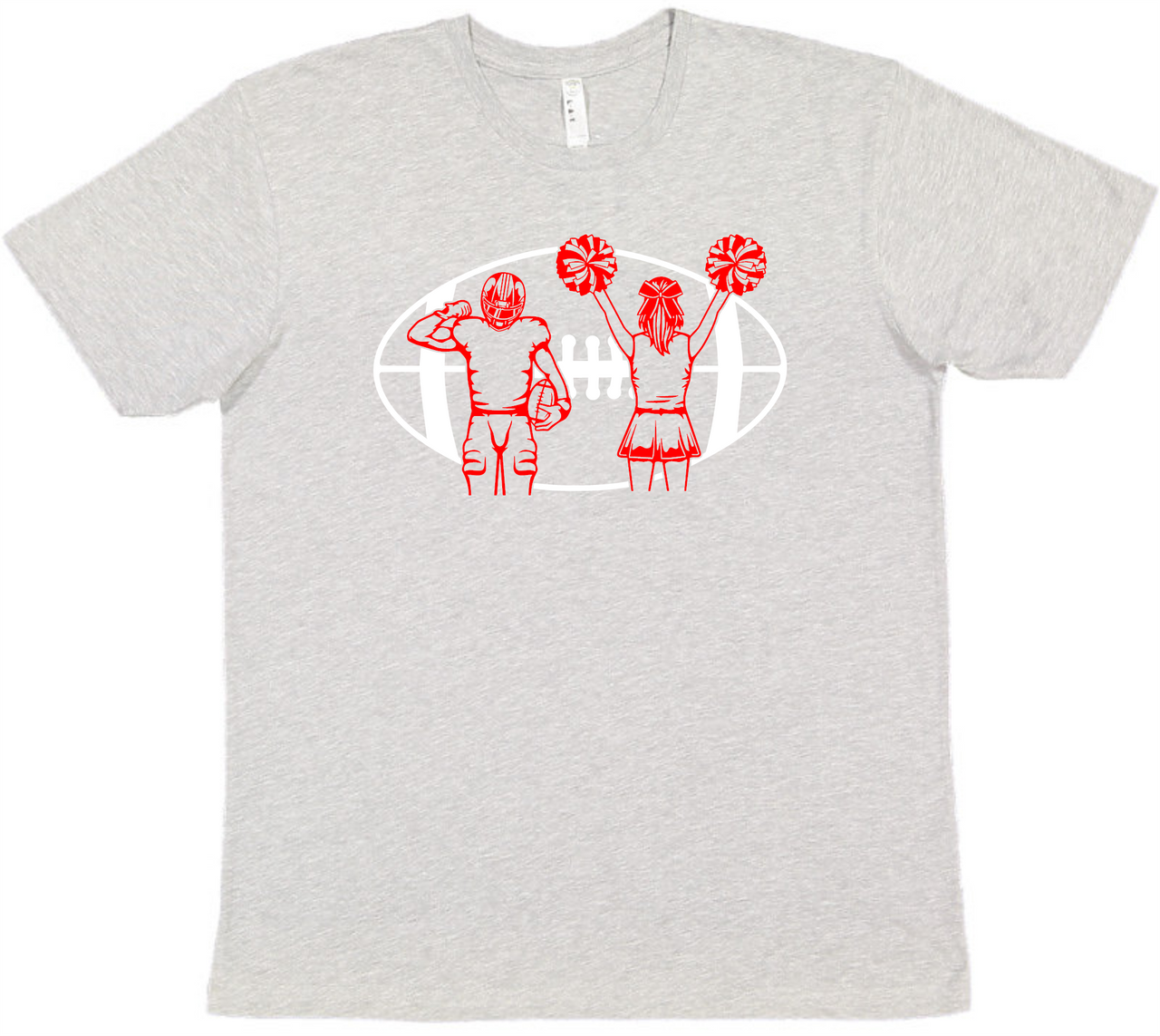 Spartan 1 player 1 cheerleader Tee