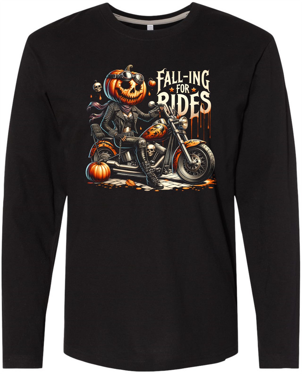 Punkin Halloween LS Tee