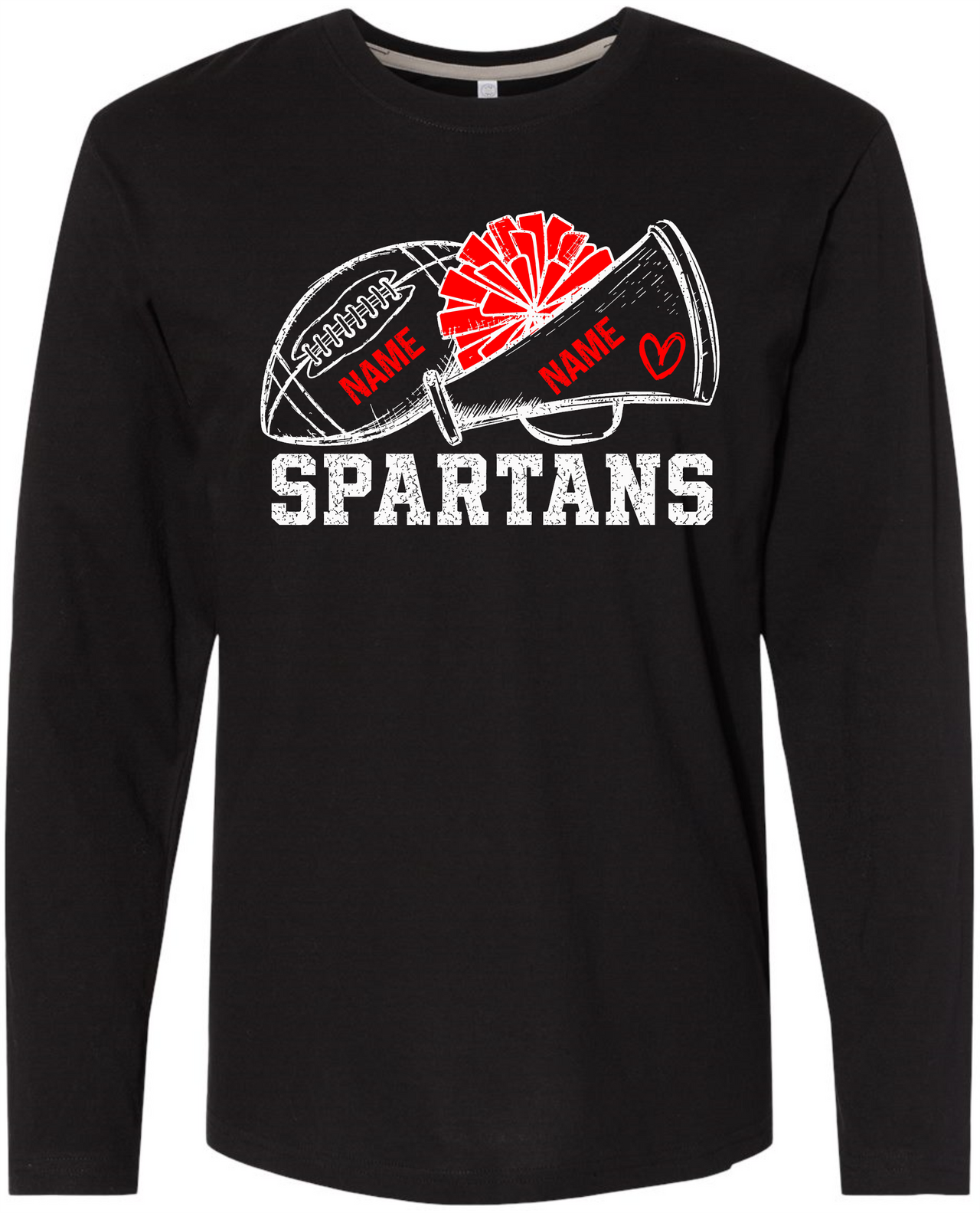 Football/Cheer LS Tee