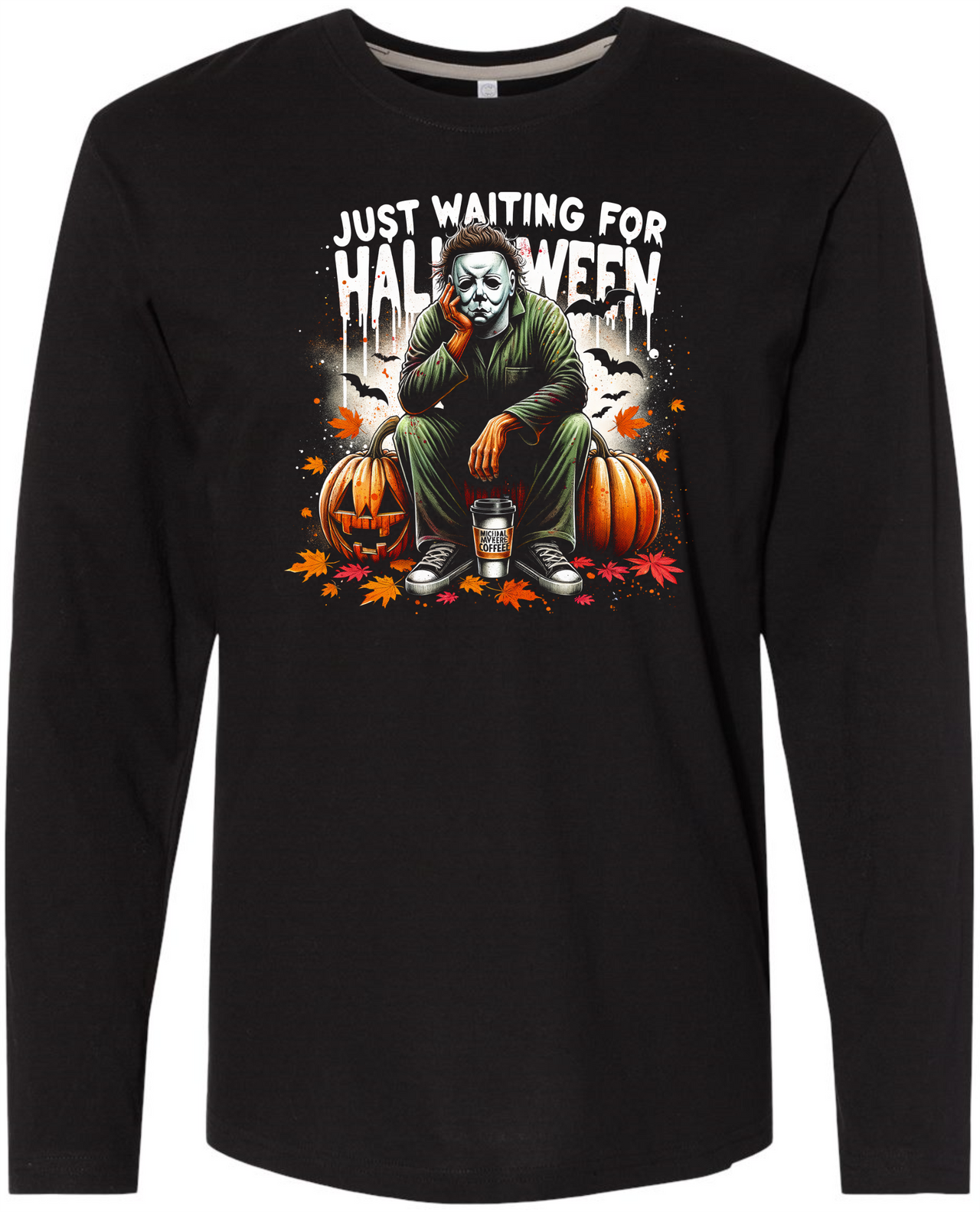 Waiting on Halloween LS Tee