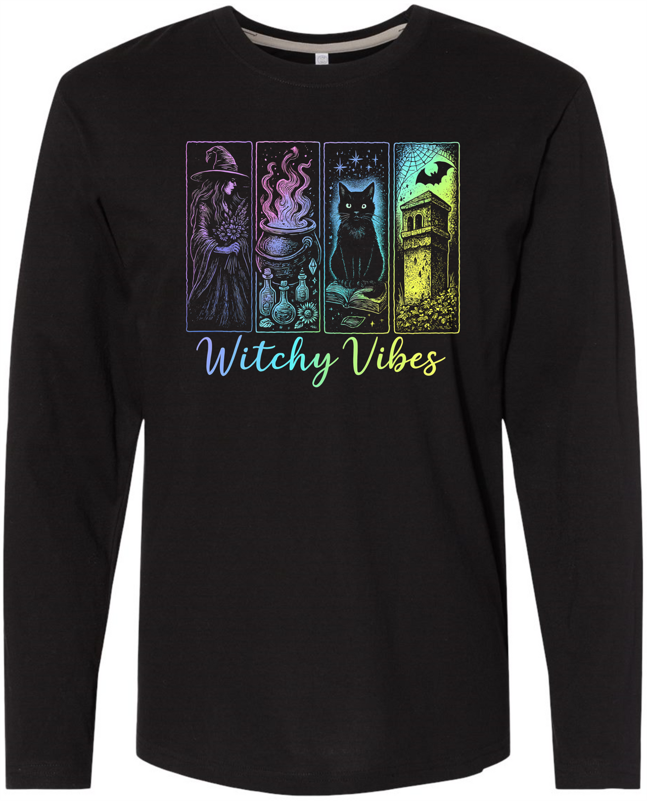 Witchy Vibes LS Tee