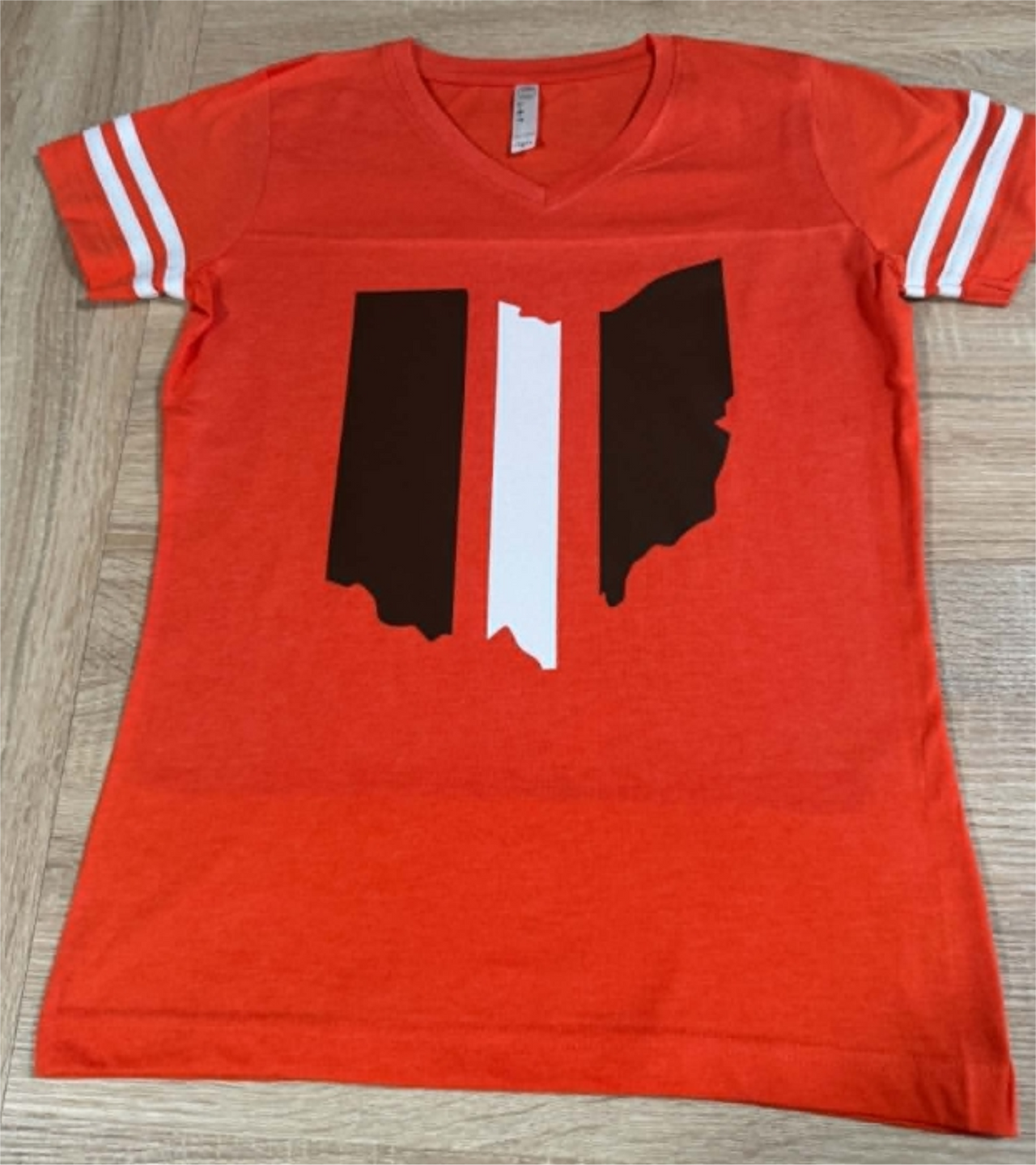 Ohio Ladies Football Tee