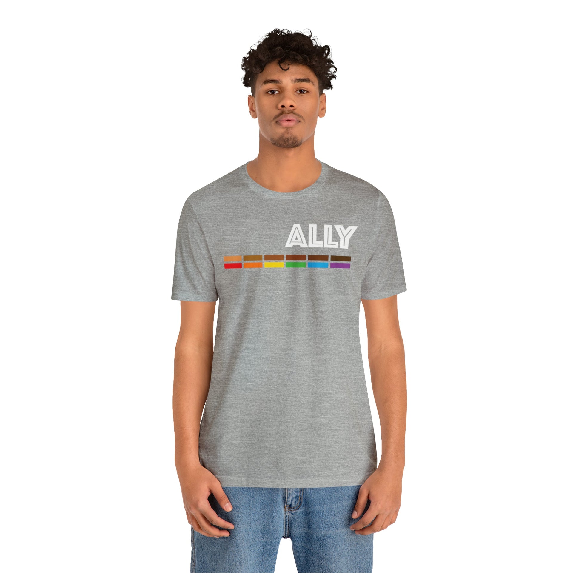 Ally Pride Tee T-Shirt by Printify | Akron Pride Custom Tees