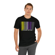 Assume Nothing Tee Black T-Shirt by Printify | Akron Pride Custom Tees