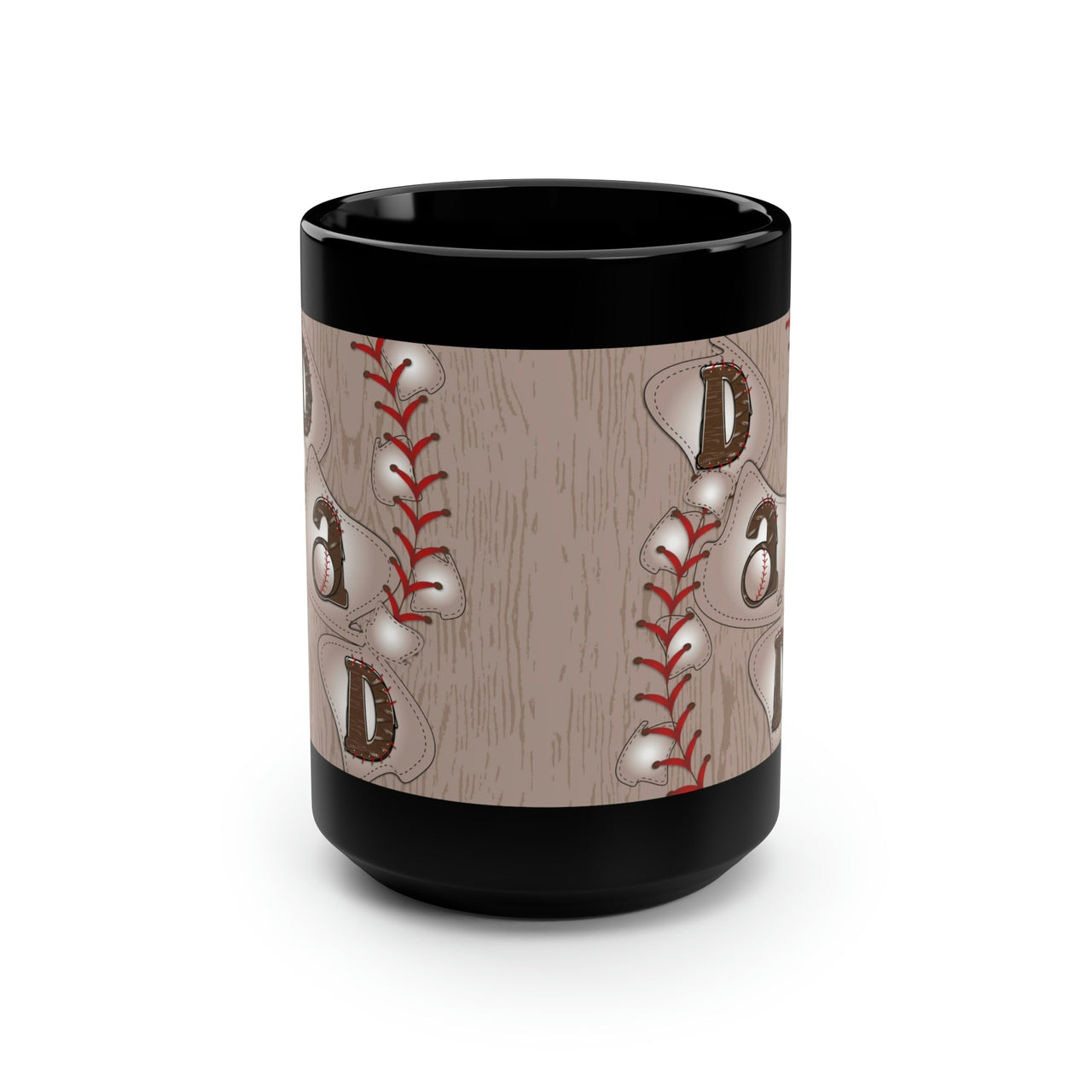 Baseball Dad Mug 15oz Mug by Printify | Akron Pride Custom Tees