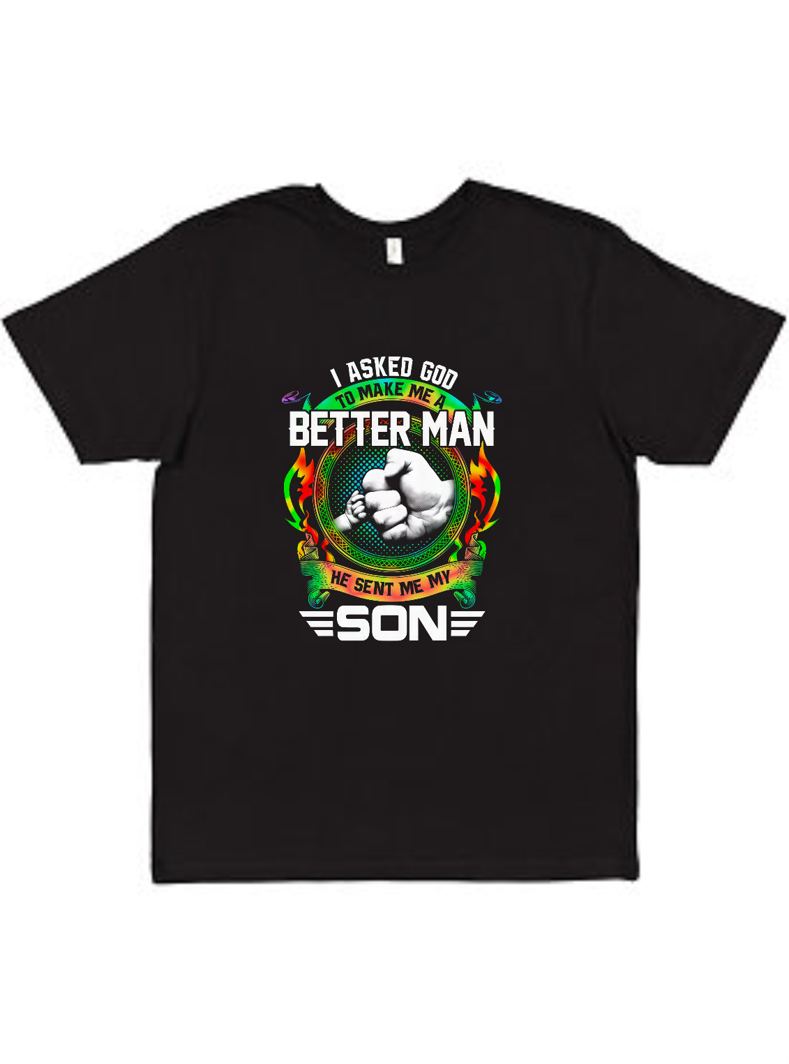 Better Man Tee Adult Shirt by Akron Pride Custom Tees | Akron Pride Custom Tees