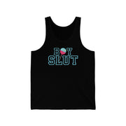 Boy Slut Tank Top XS Black Tank Top by Printify | Akron Pride Custom Tees