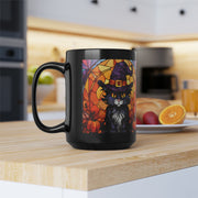 Cat Mug 15oz Mug by Printify | Akron Pride Custom Tees