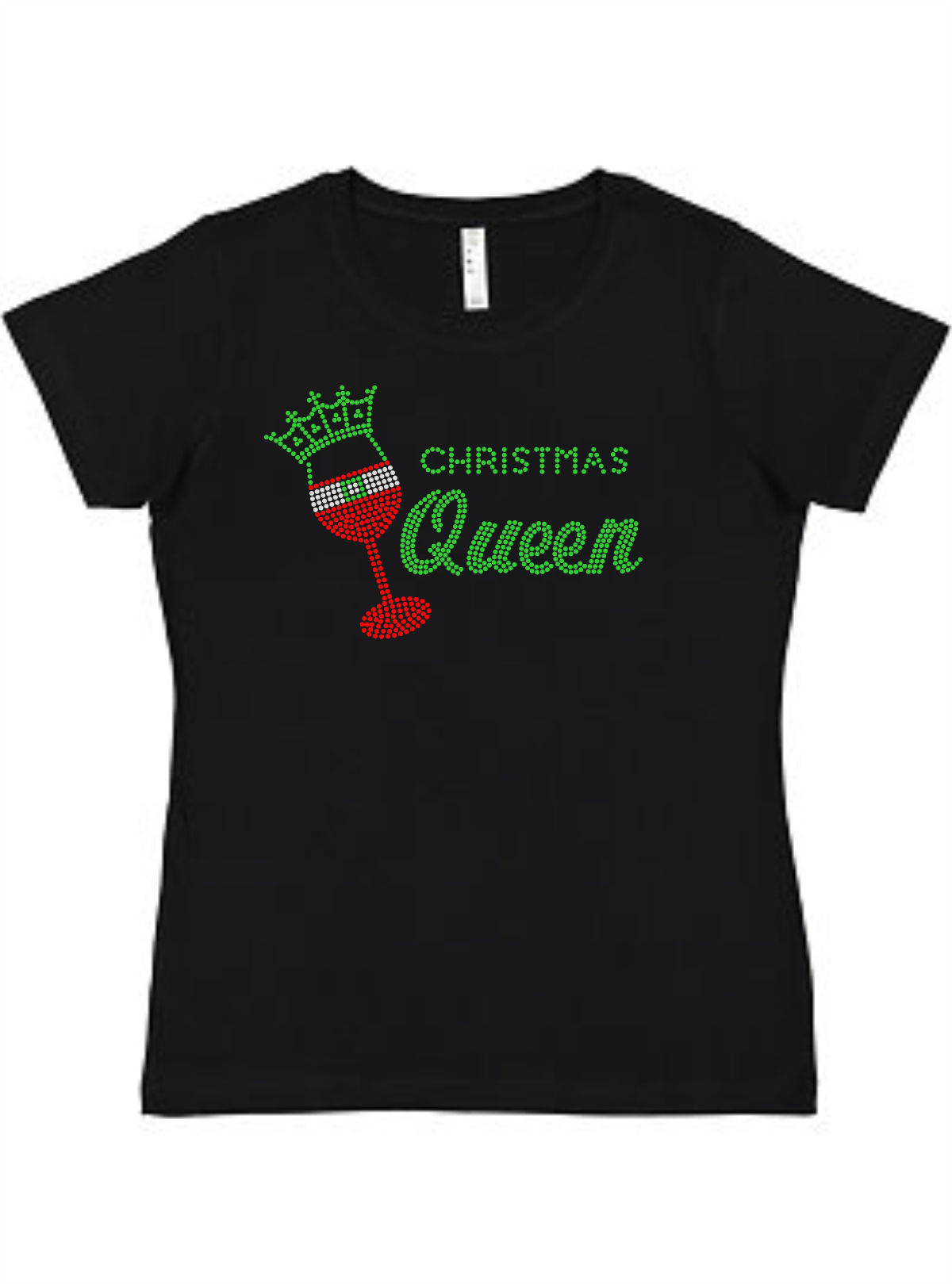 Christmas Queen Ladies Tee Akron Pride Custom Tees