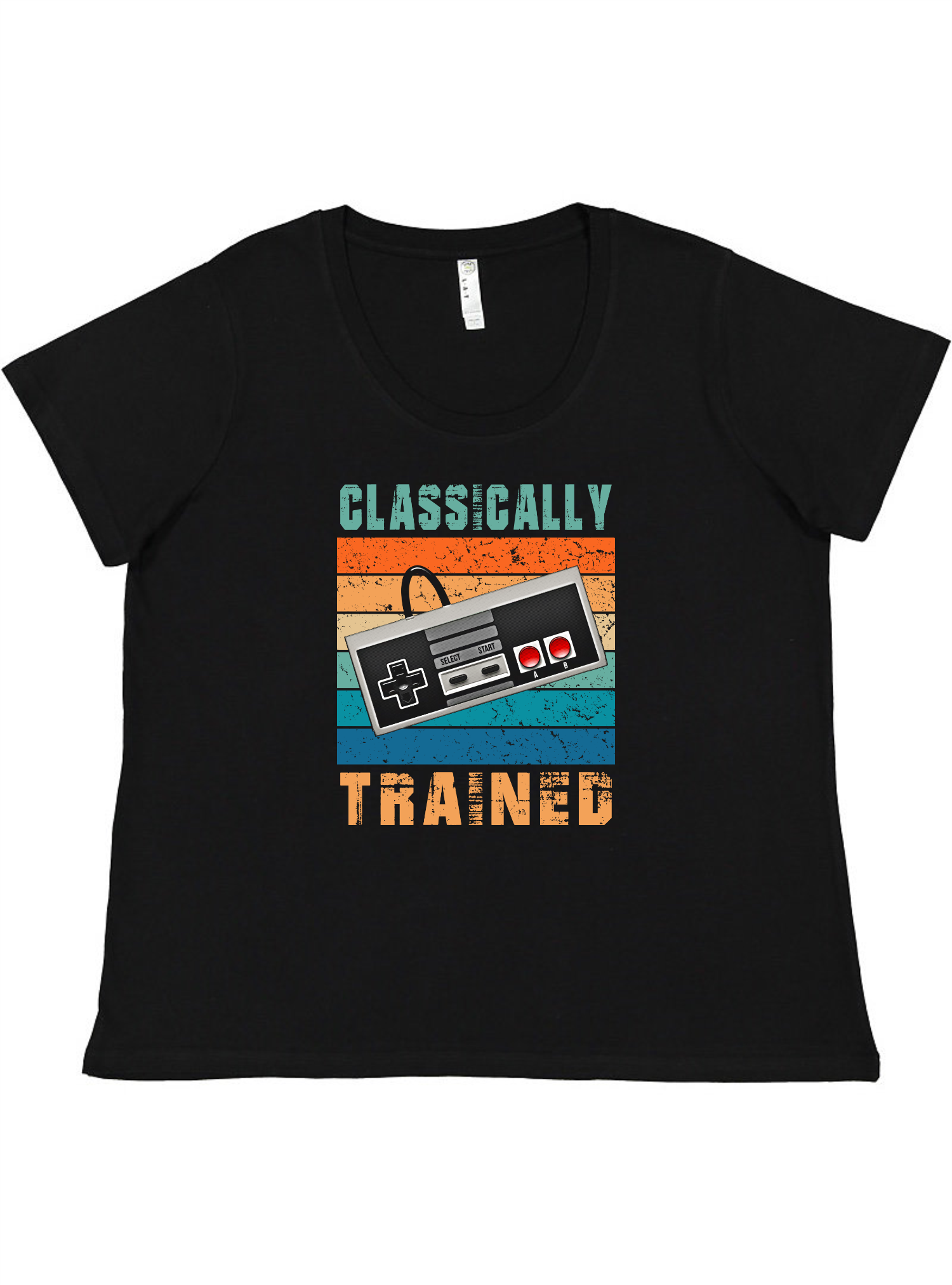 Classically Trained Ladies Tee Ladies Shirt by Akron Pride Custom Tees | Akron Pride Custom Tees